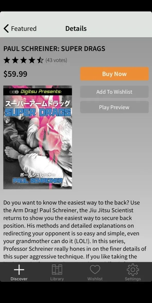 Digitsu Legacy paywall screen
