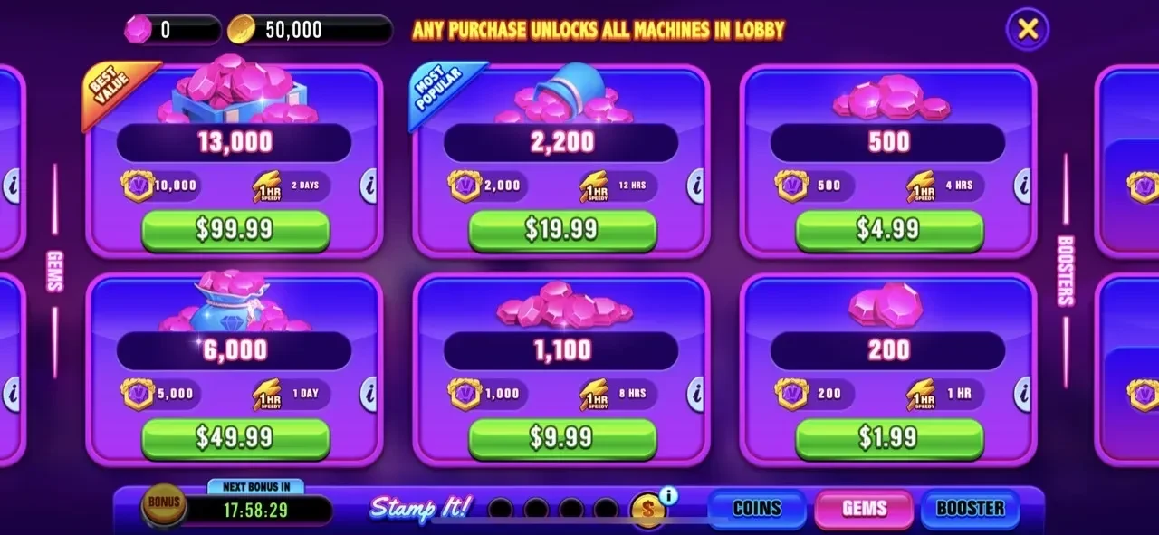 Double Rich！Vegas Casino Slots paywall screen