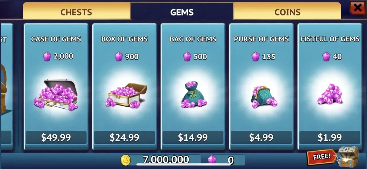 Double Win Vegas Casino Slots paywall screen