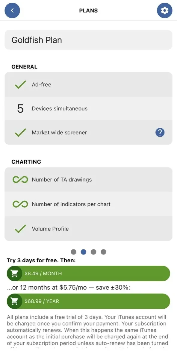 Drakdoo paywall screen