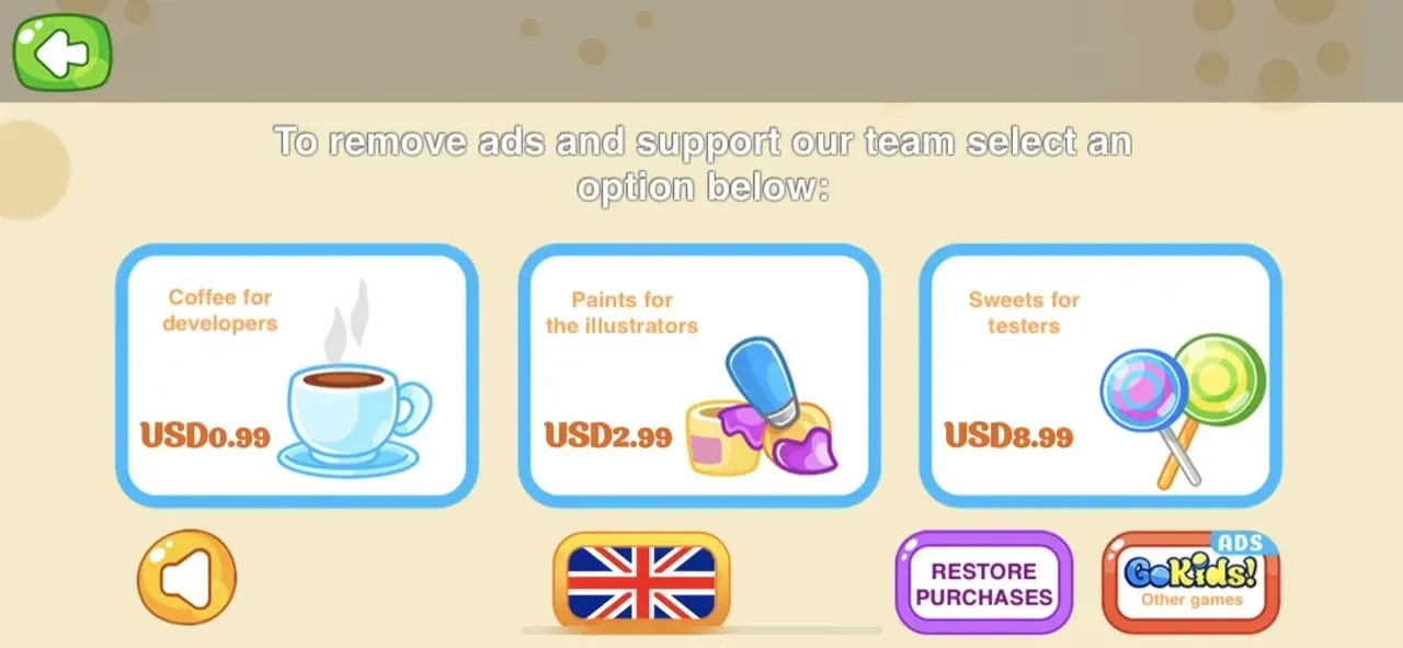 Drawing pad paywall screen