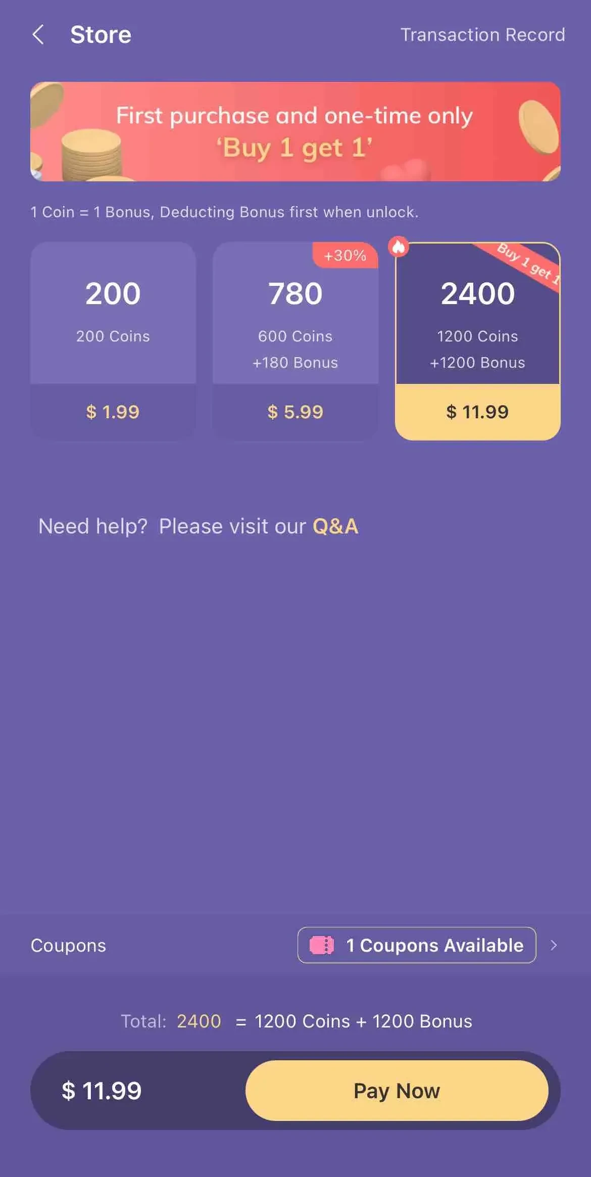 Dreame FM paywall screen