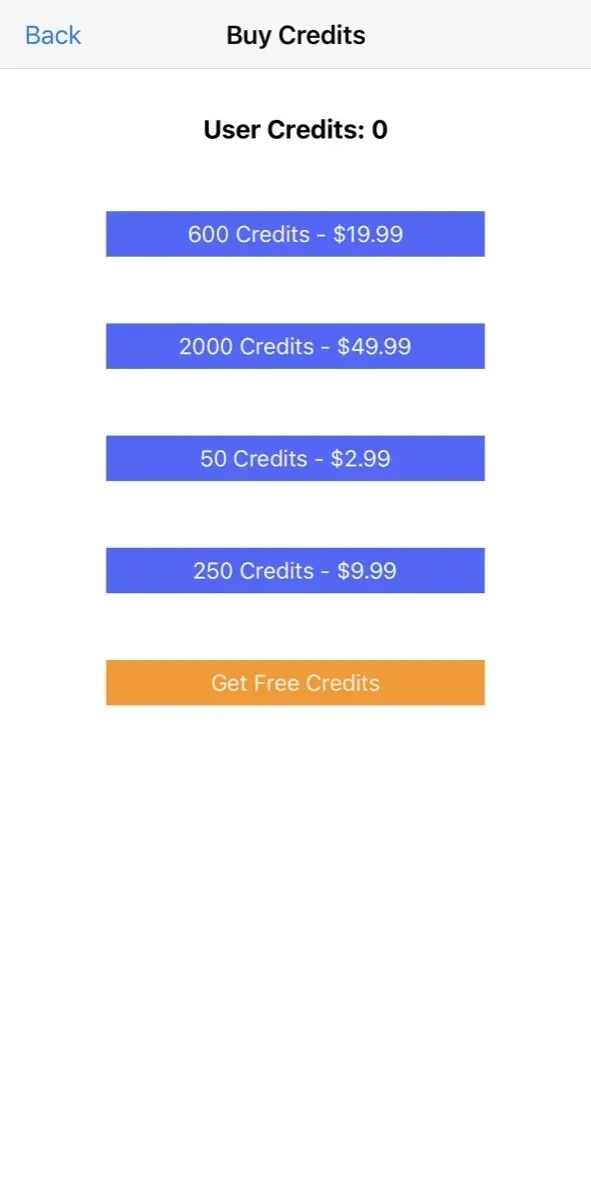 Easy Fax paywall screen