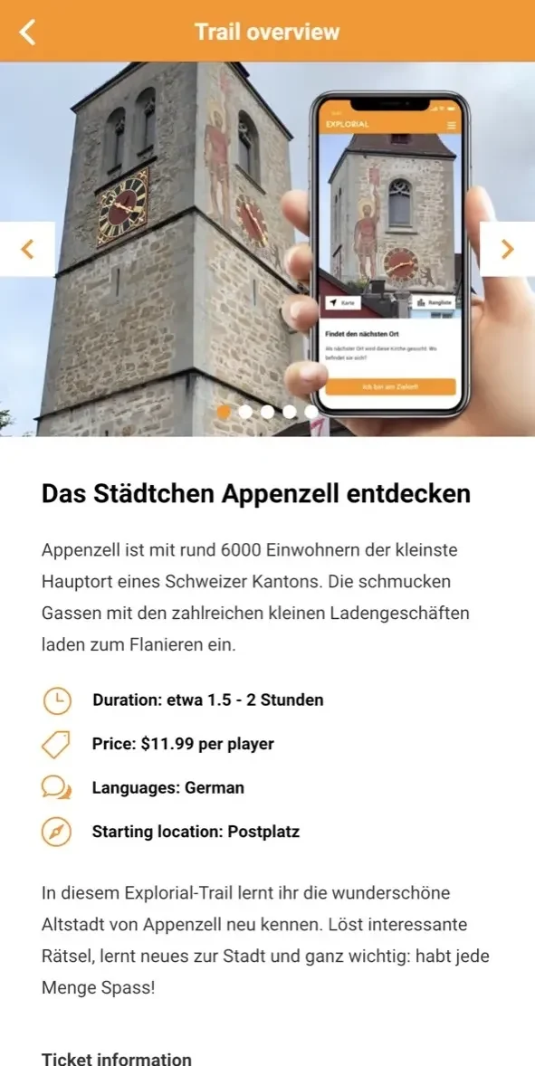 Explorial paywall screen
