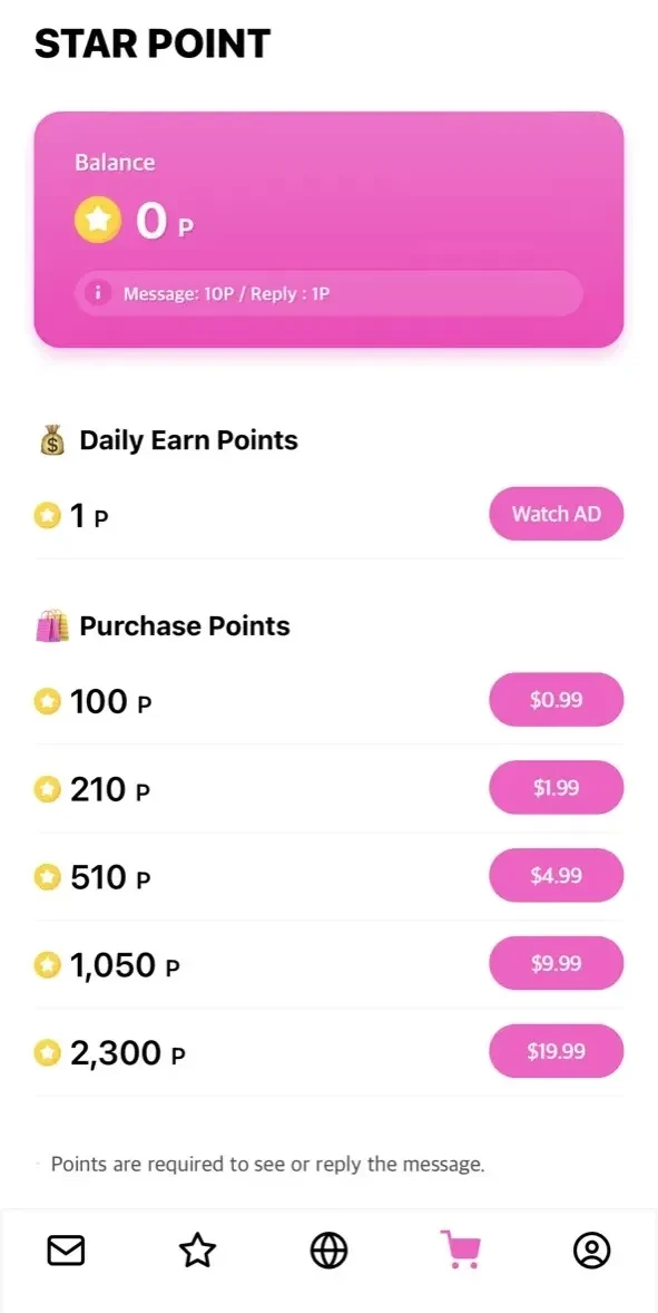 Fab paywall screen