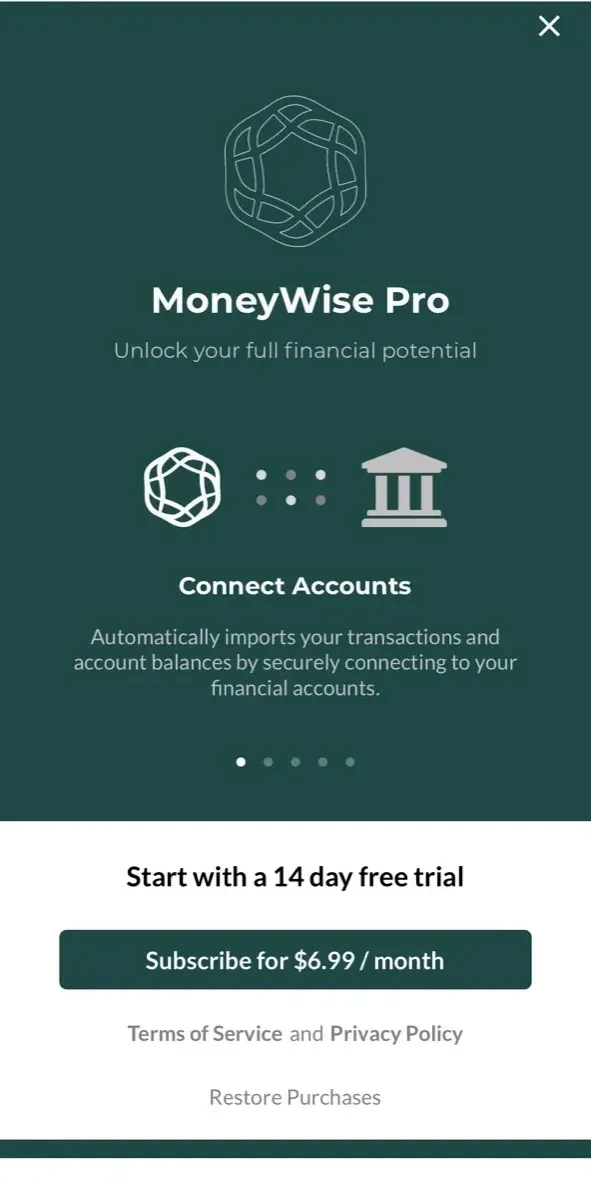 FaithFi paywall screen