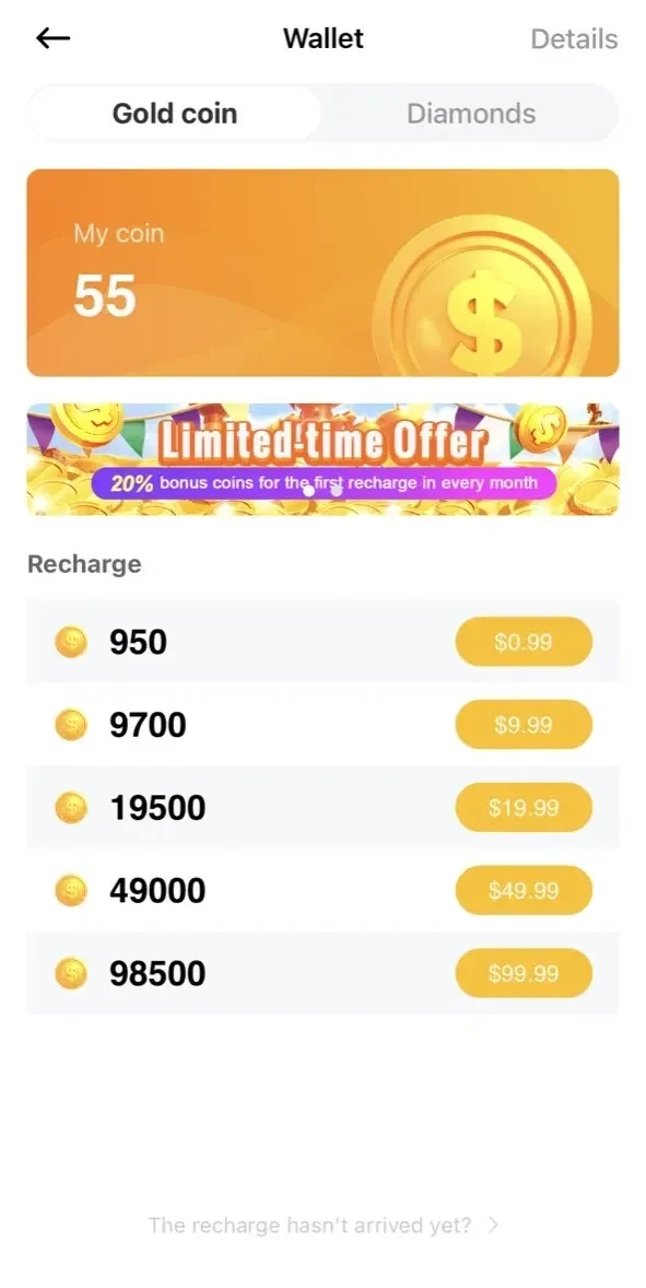 Falla paywall screen