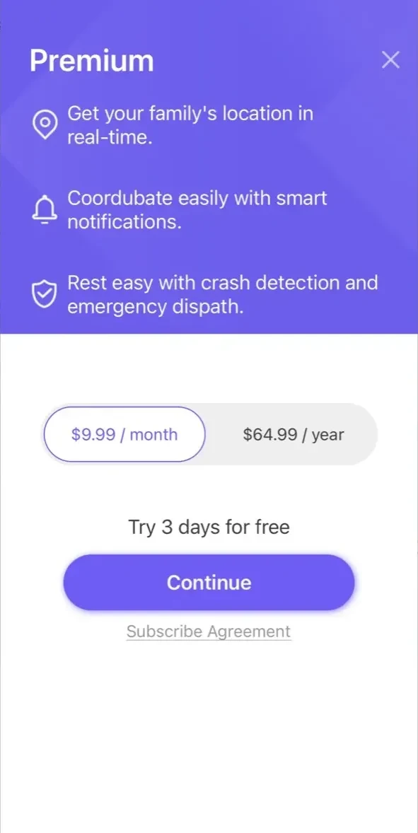 FindBee paywall screen
