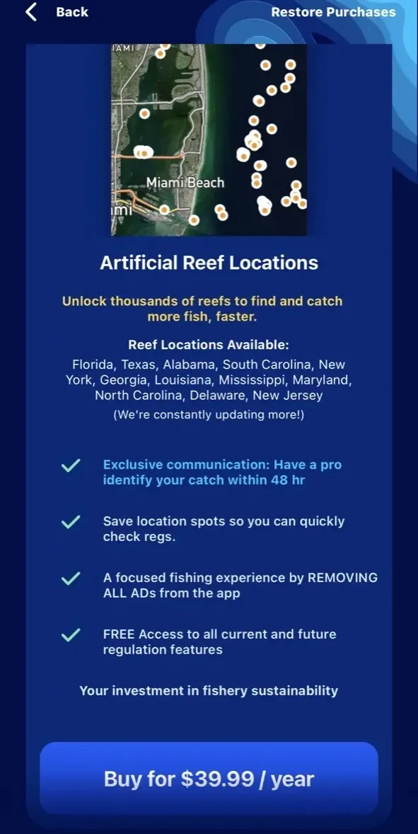 Fish Rules paywall screen