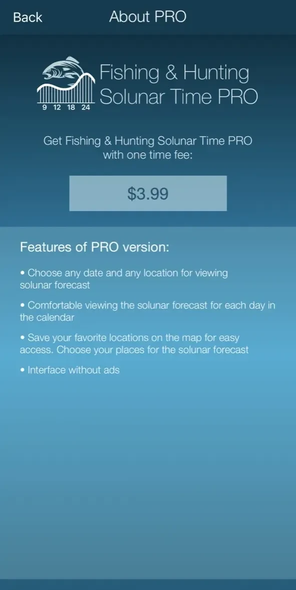Fishing paywall screen