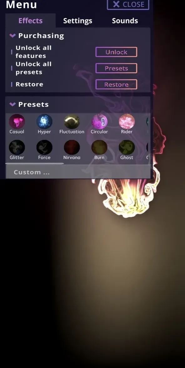Fluids paywall screen