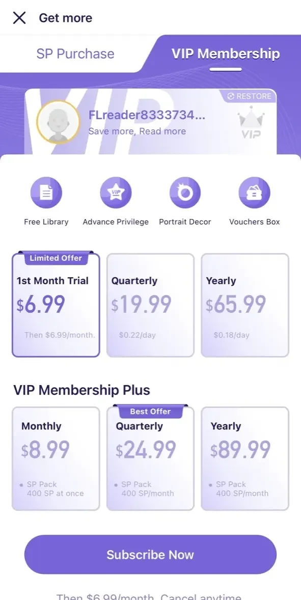 Flying Lines paywall screen