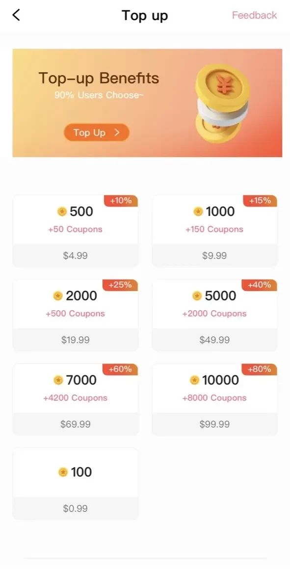 ForNovel paywall screen