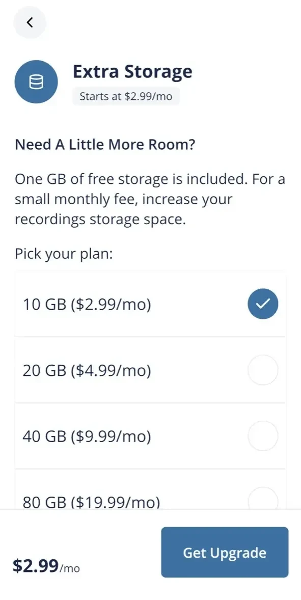 Free Conference Call paywall screen