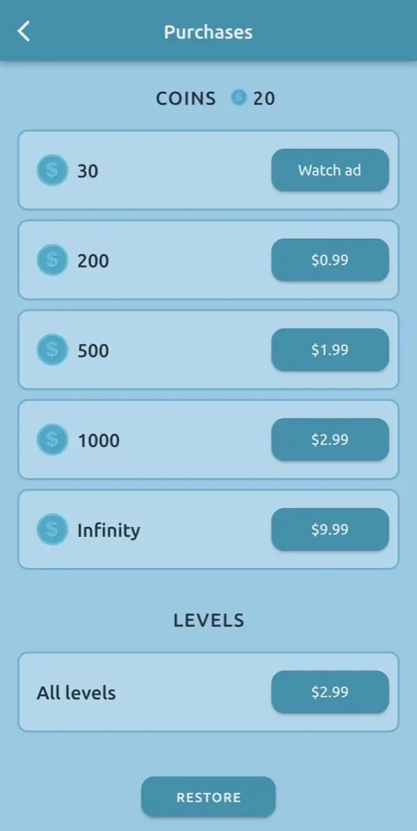Geo Mania paywall screen