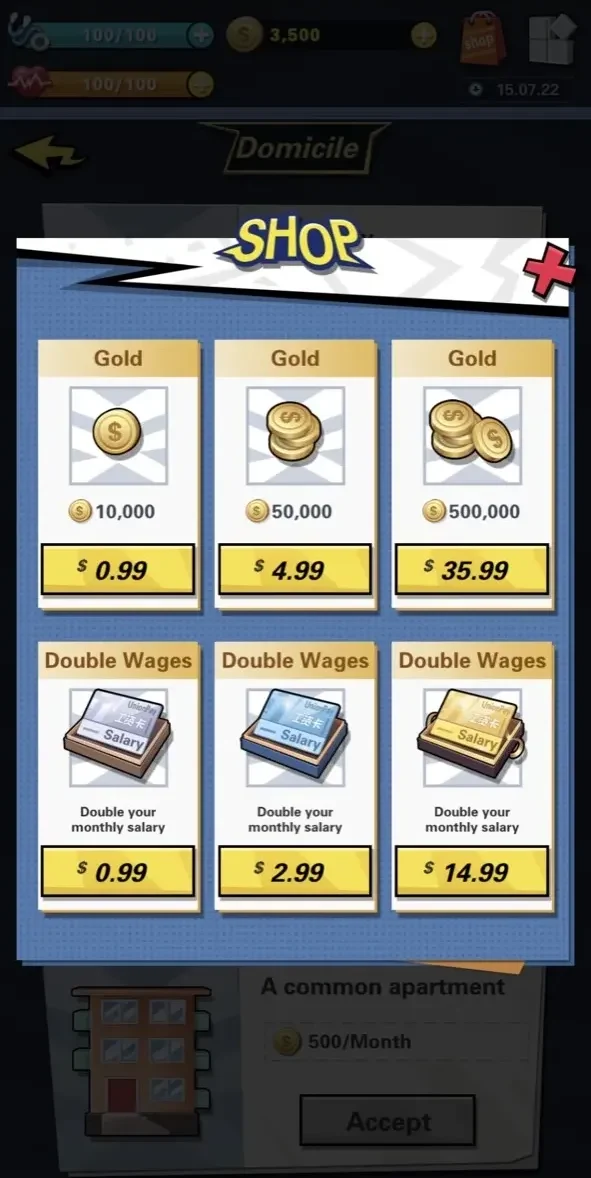 Grow Up paywall screen