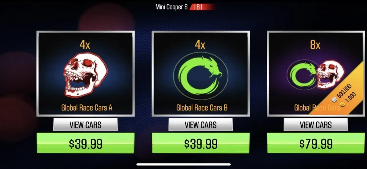 GT Club paywall screen
