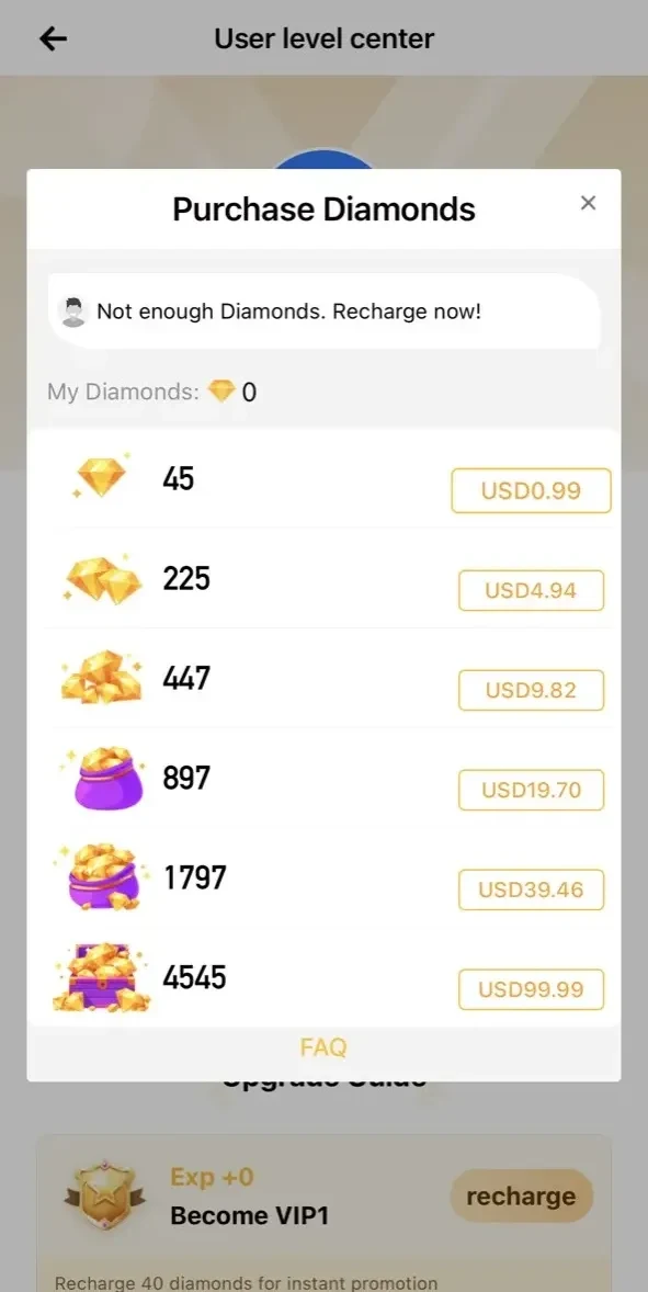 Hago paywall screen