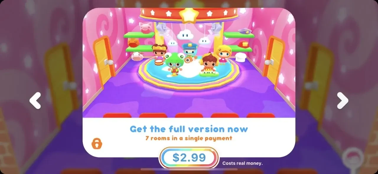 Happy Daycare Stories paywall screen