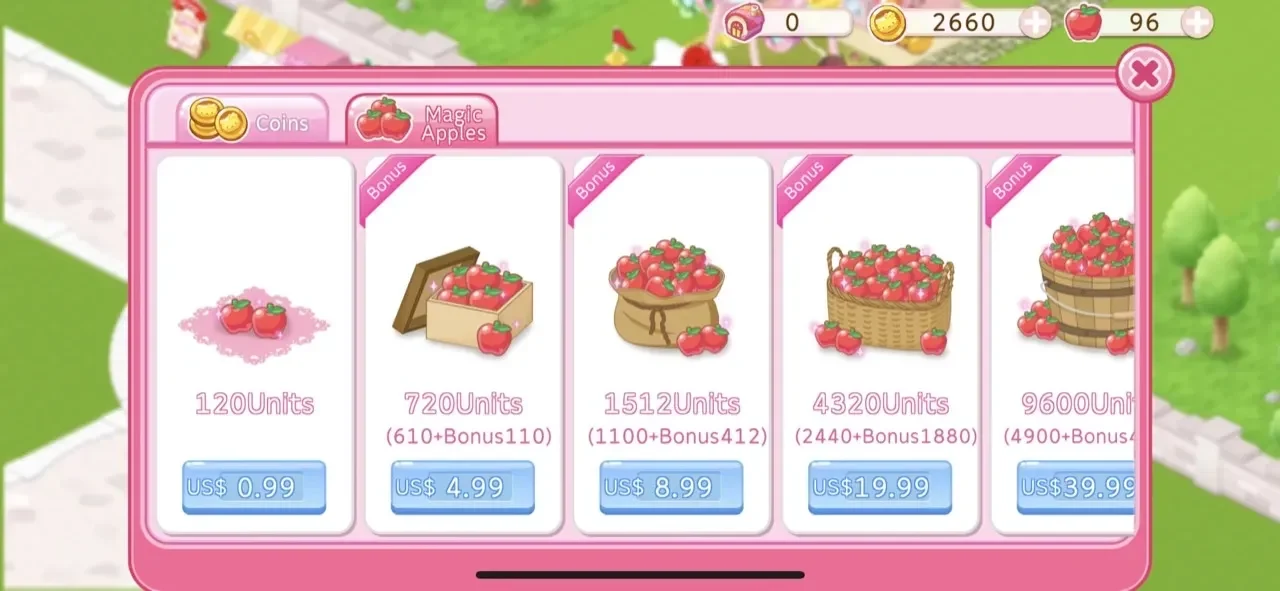 Hello Kitty World 2 paywall screen