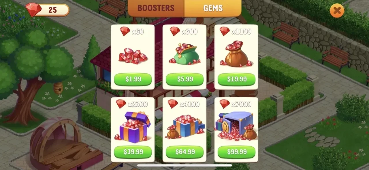 Hell's Cooking paywall screen