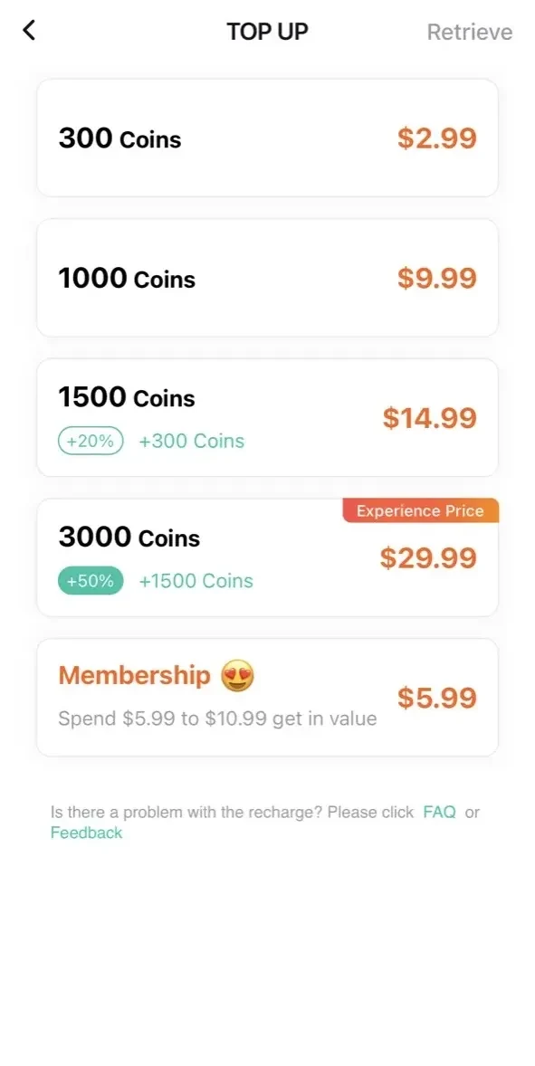 Hinovel paywall screen