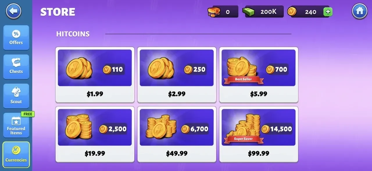 Hitwicket Cricket Game 2024 paywall screen