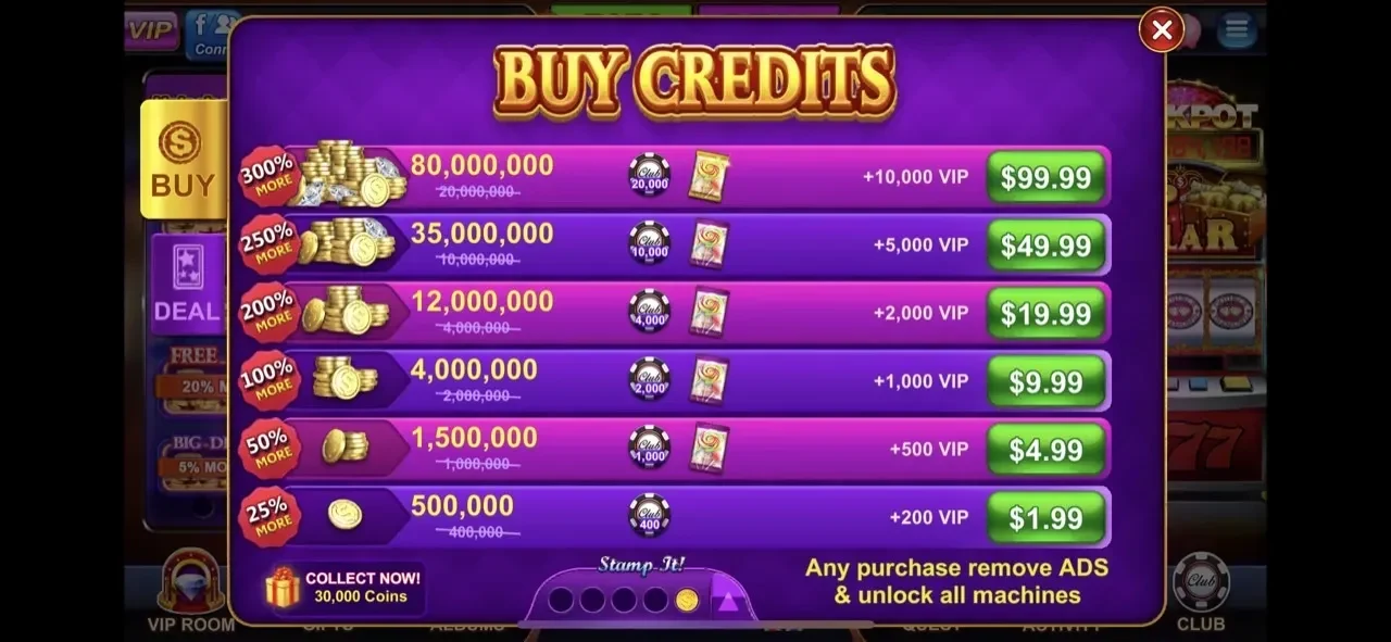 Huge Win Slots！Casino Games paywall screen