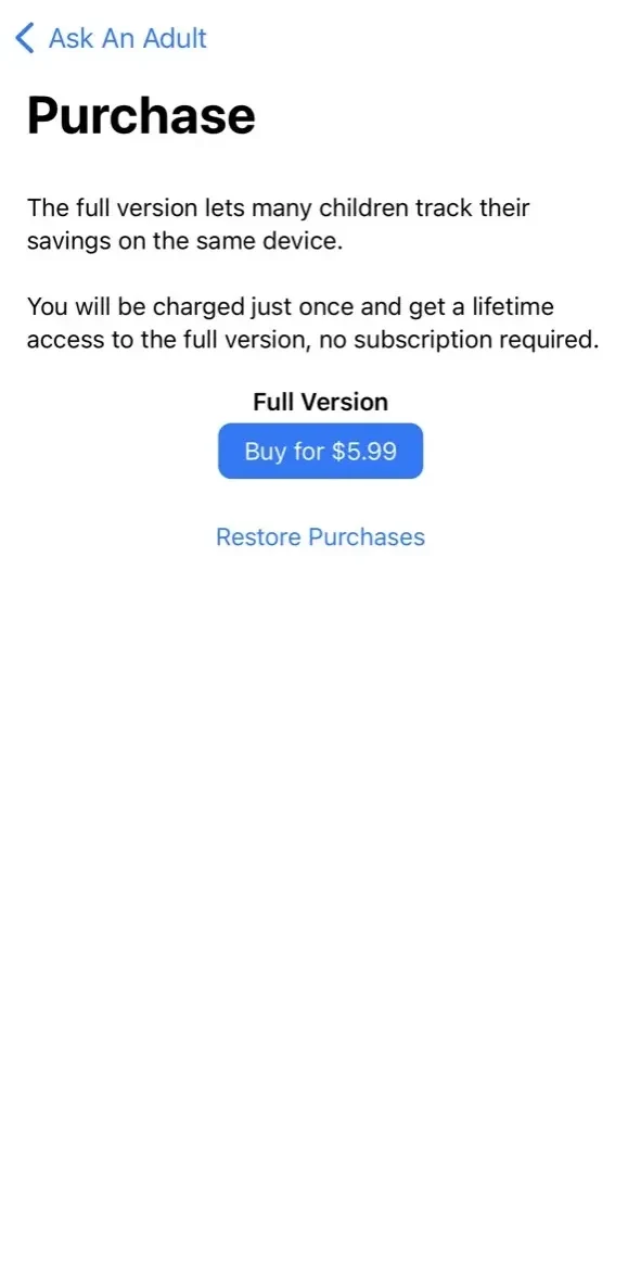 I Am Saving paywall screen