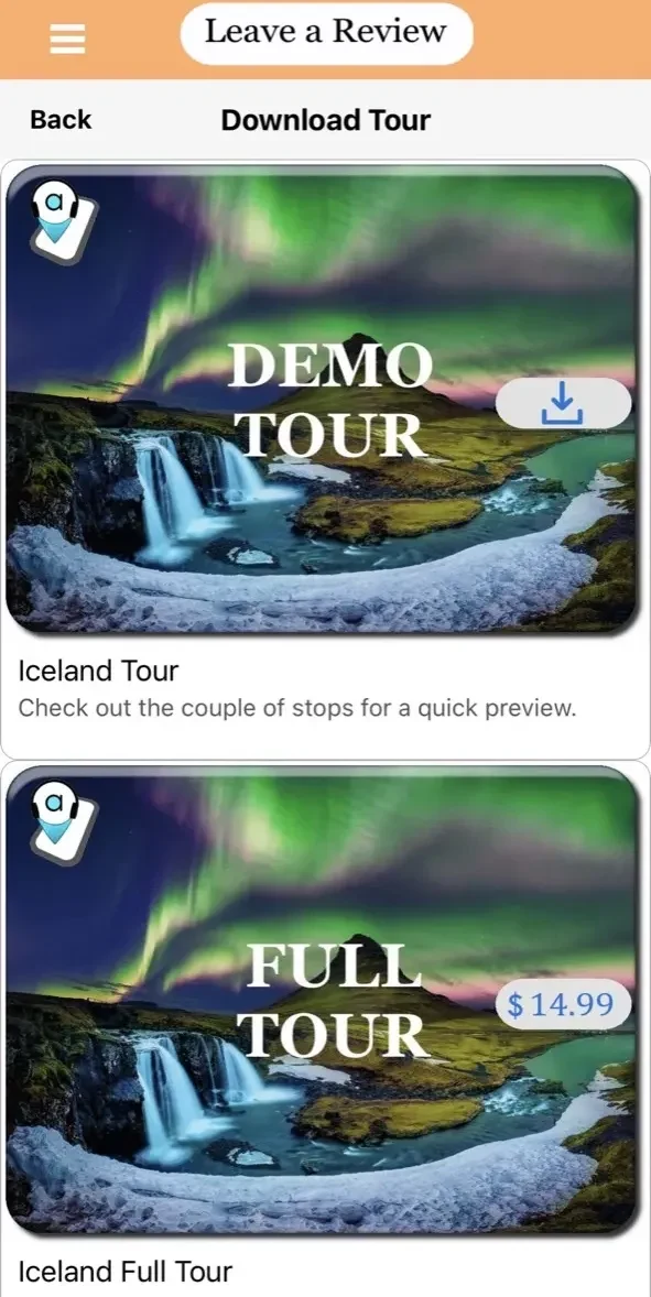 Iceland Golden Circle Guide paywall screen