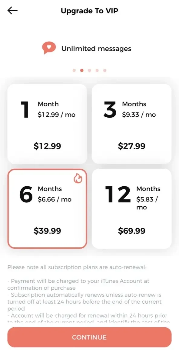 BDSM Dating & Hookup paywall screen
