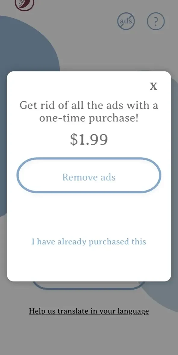 InSimu paywall screen