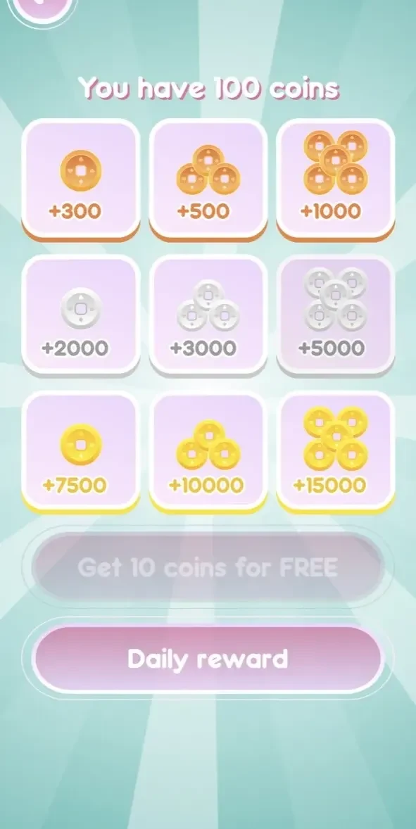 Kawaii Peek paywall screen