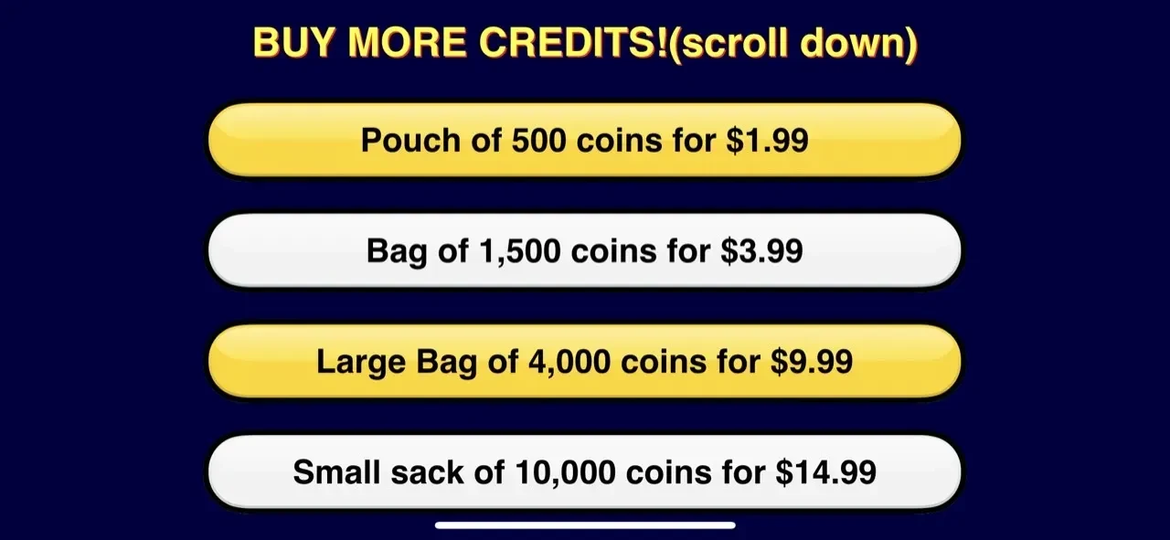 Keno Bonus Play paywall screen