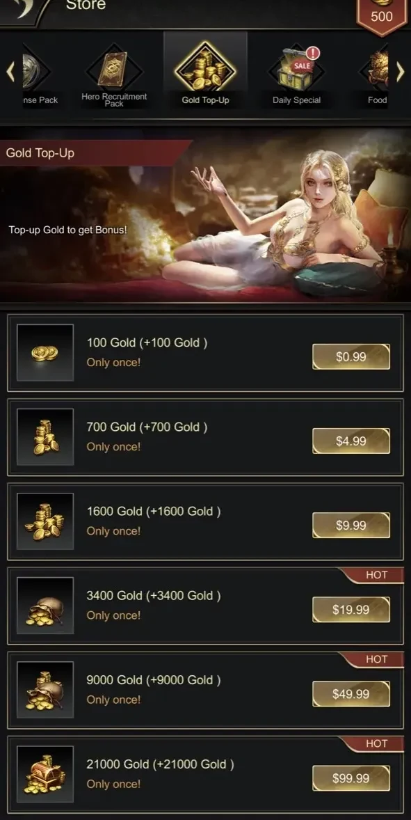 Last Land paywall screen