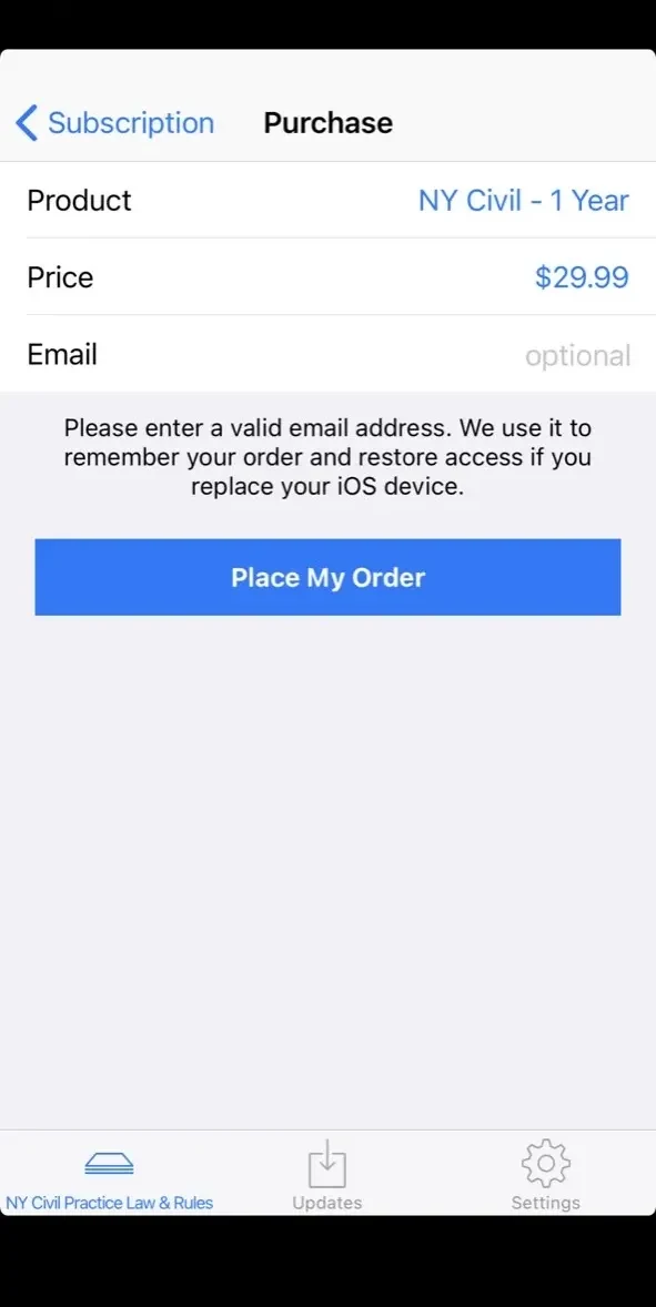 New York Civil Practice Law paywall screen