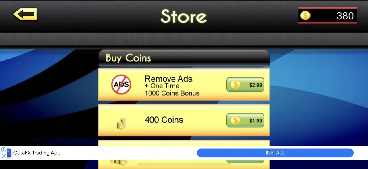 Let It Ride On paywall screen