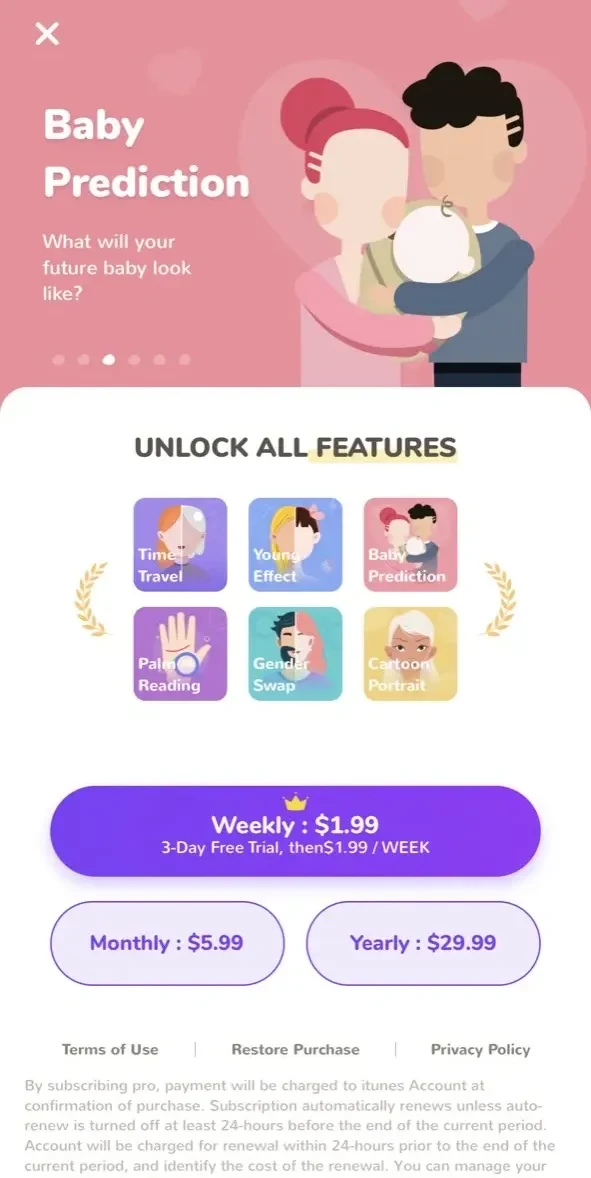 Life Insight paywall screen