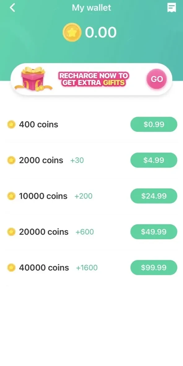 LightChat paywall screen