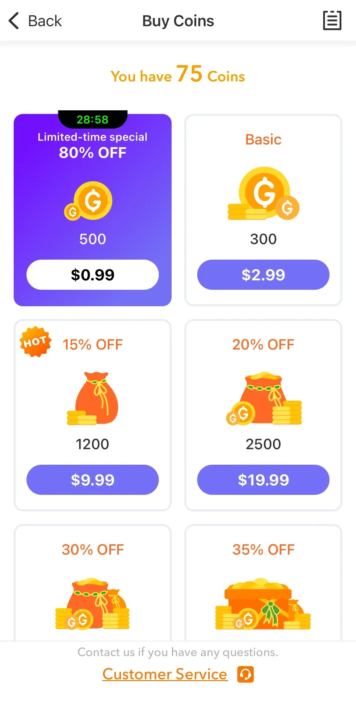 LivU paywall screen