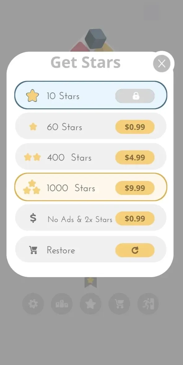 Lolo paywall screen