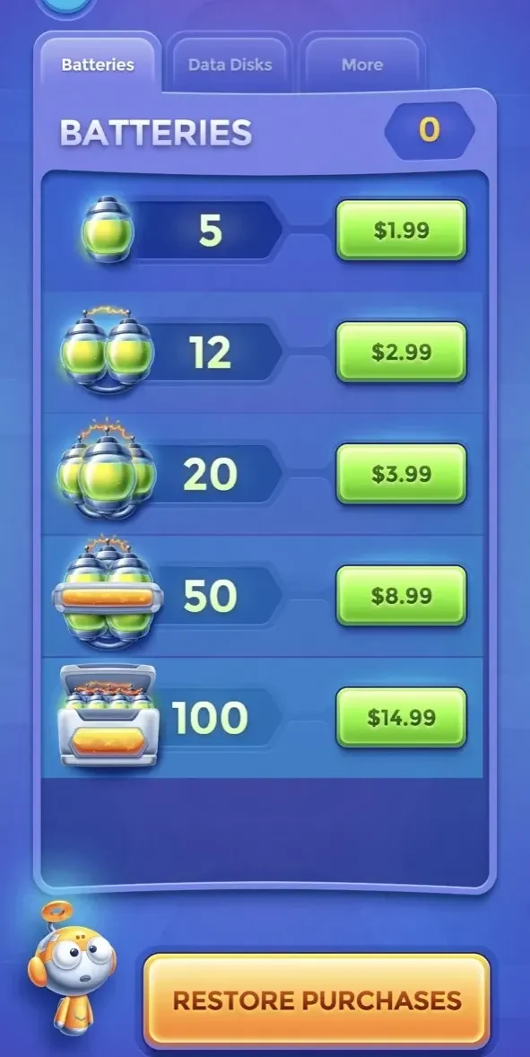 Lost for Words paywall screen