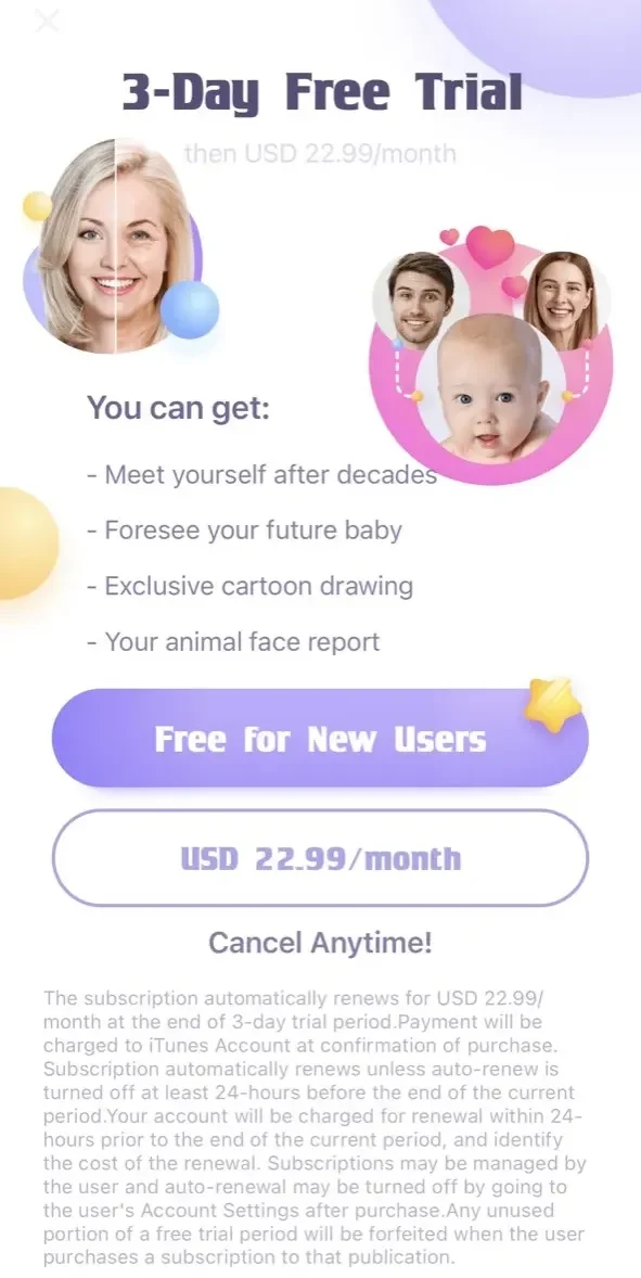 Lucky Life paywall screen