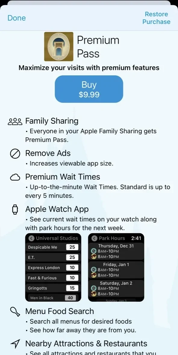Magic Guide paywall screen
