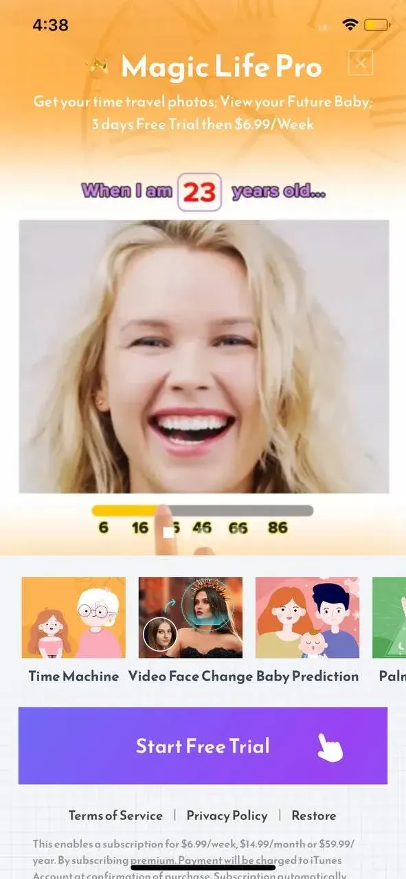 Magic Life paywall screen