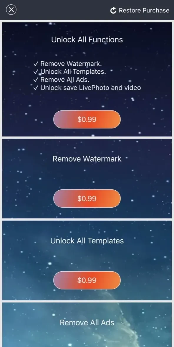 MagicArt paywall screen