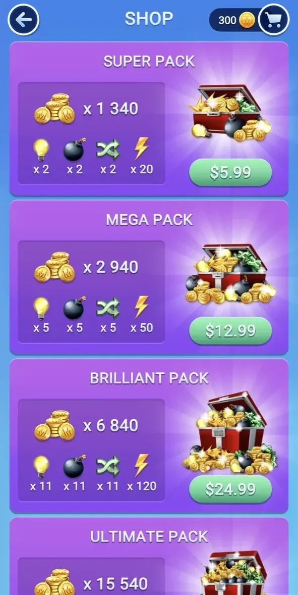 Mahjong Club paywall screen