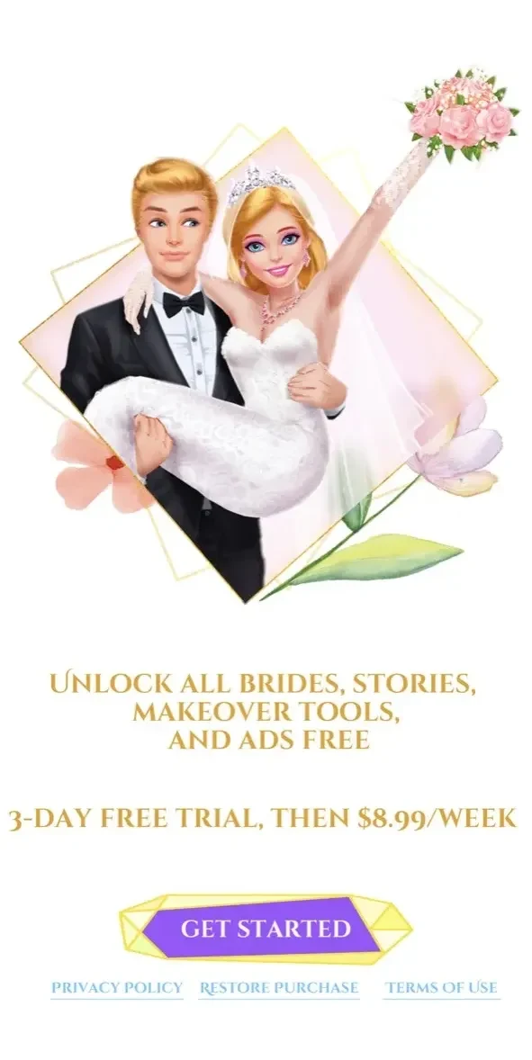 Makeup Games paywall screen