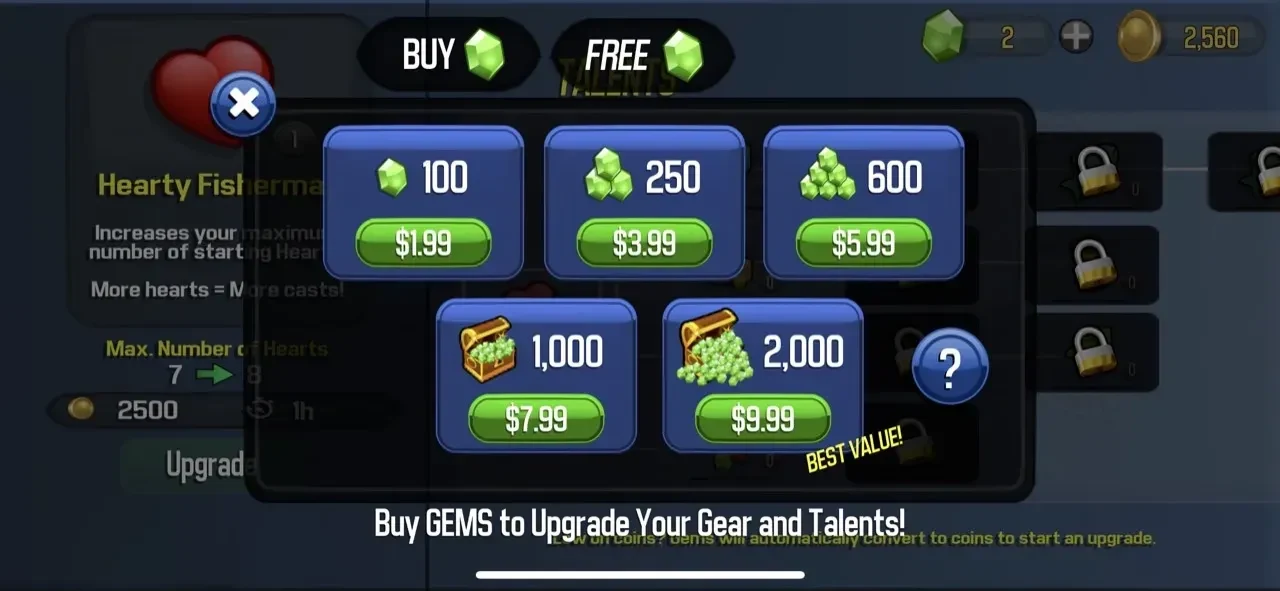 Master Bass Angler paywall screen