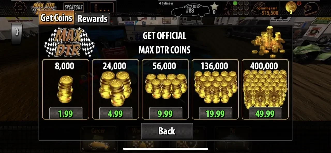 Max DTR paywall screen